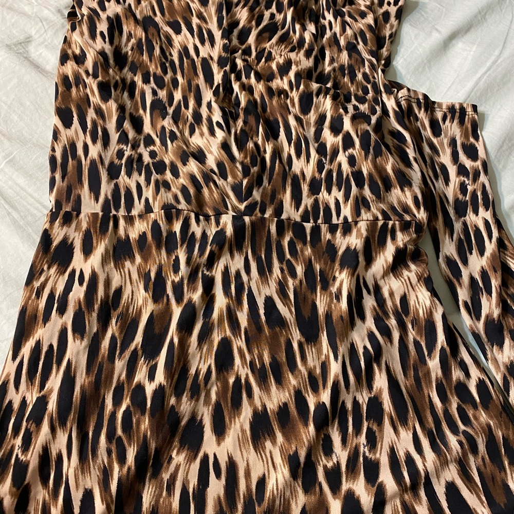 Leopard romper